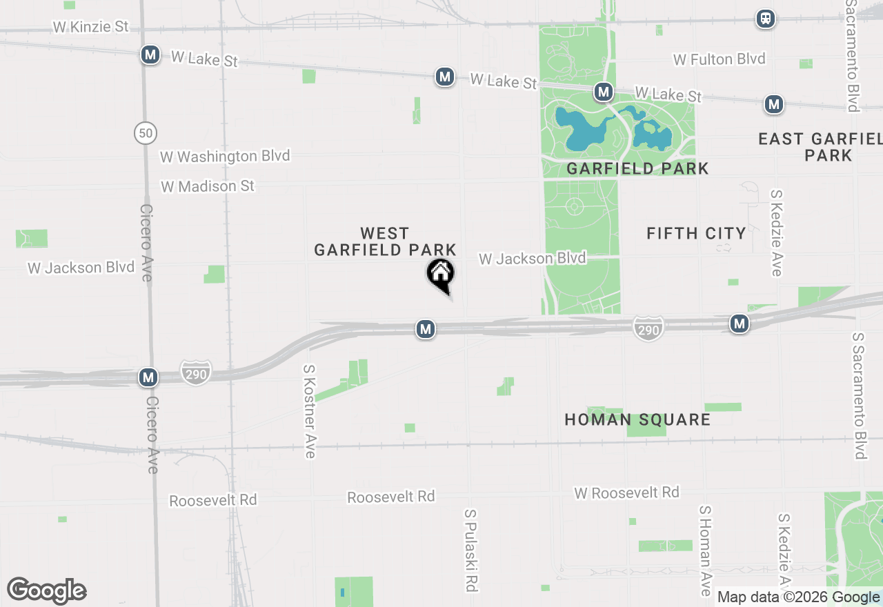 Map of 4039 W Van Buren Street, Chicago, IL 60624