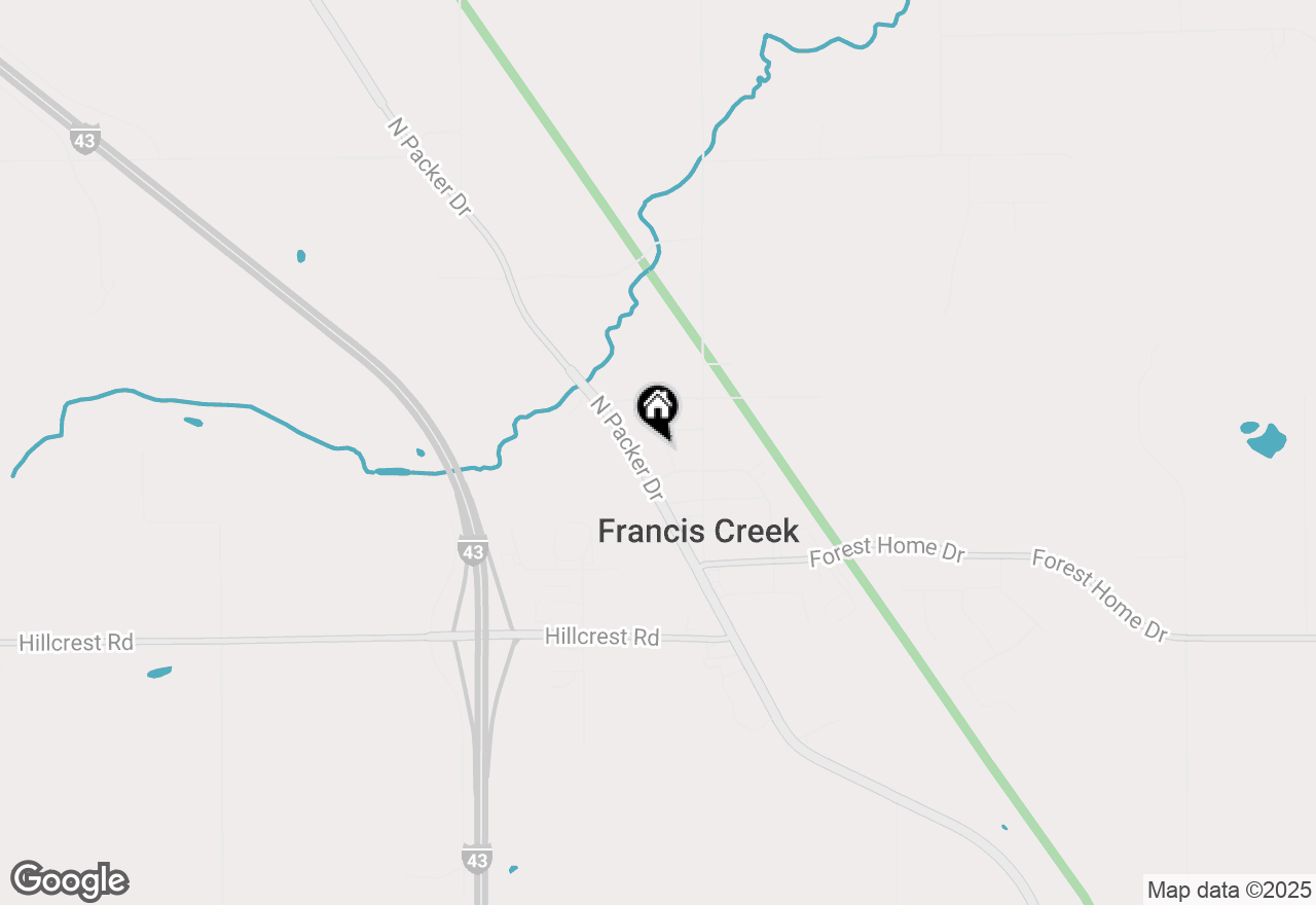 Map of 209 Redwood Ln, Francis Creek, WI 54214