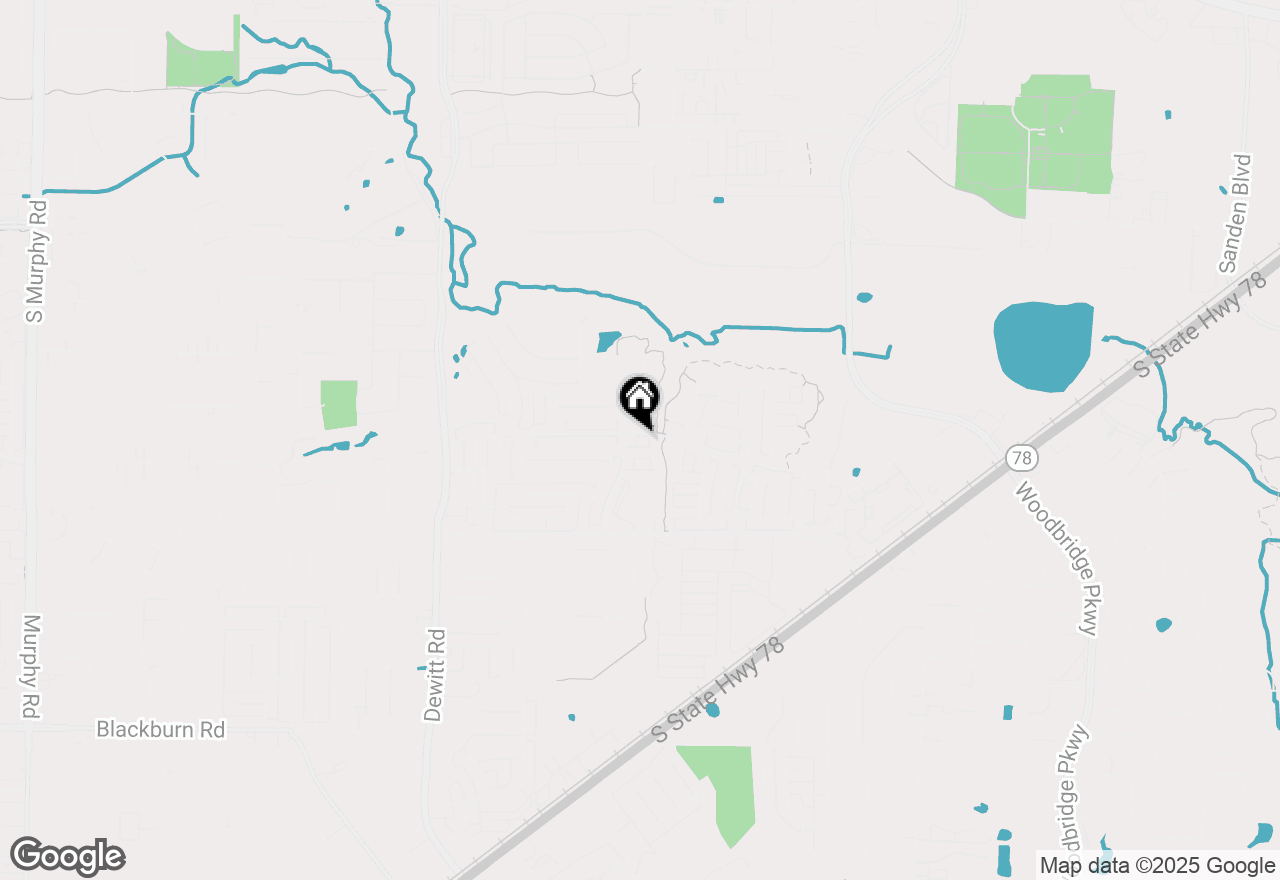 Map of 3709 Meadow Bluff Court, Sachse, TX 75048