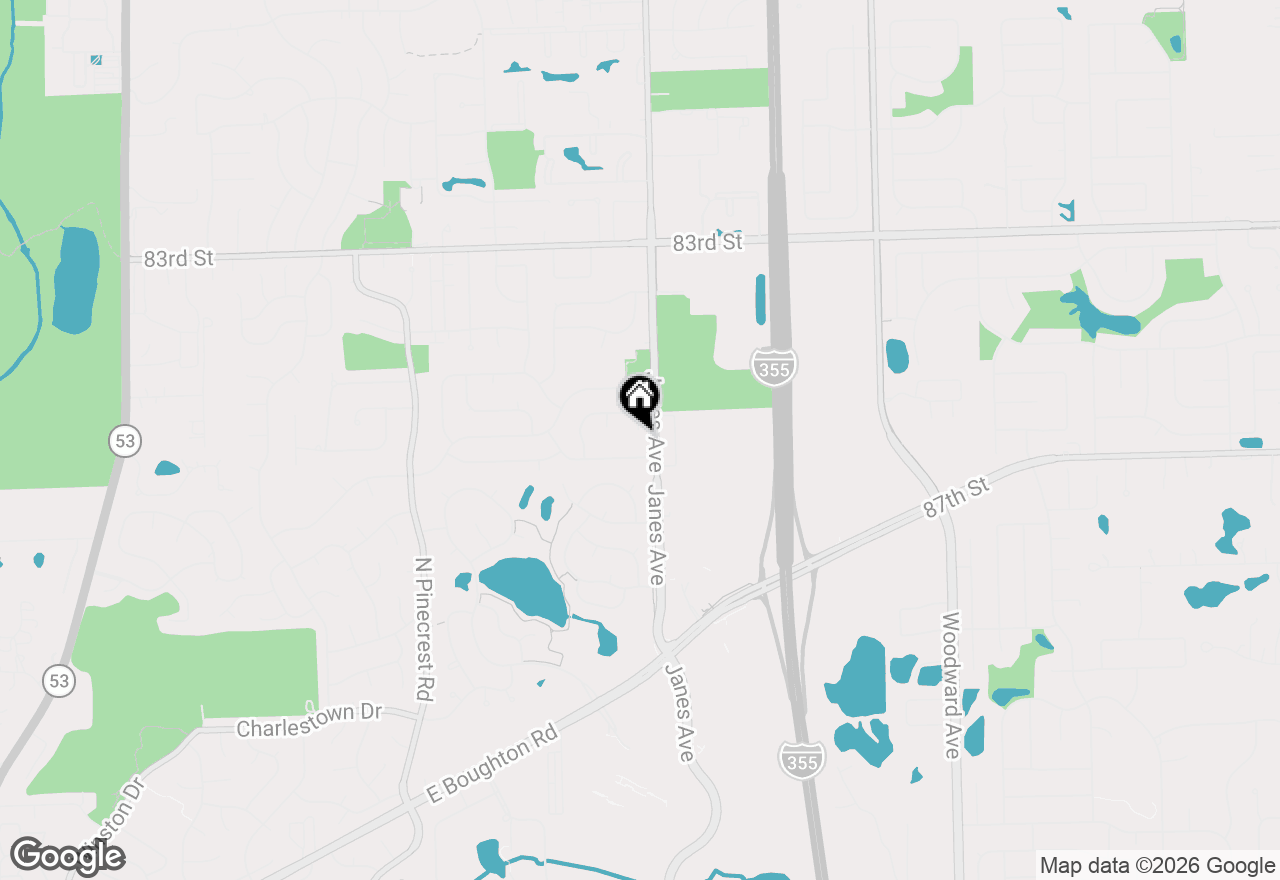 Map of 1012 Londonberry Court, Bolingbrook, IL 60440