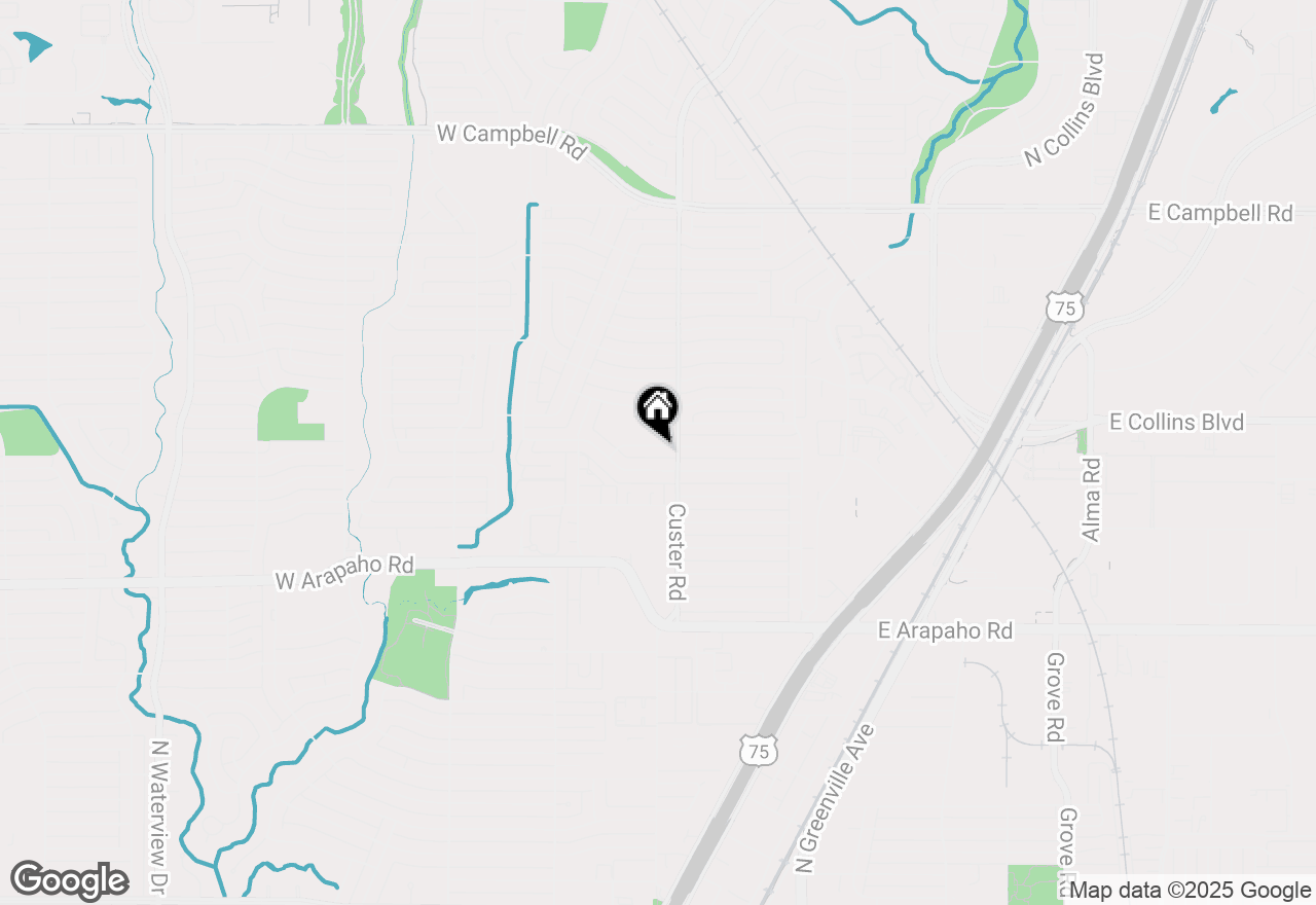 Map of 507 Lowell Lane, Richardson, TX 75080