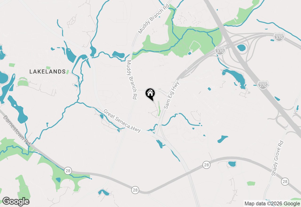 Map of 106 Lamont Lane, Gaithersburg, MD 20878