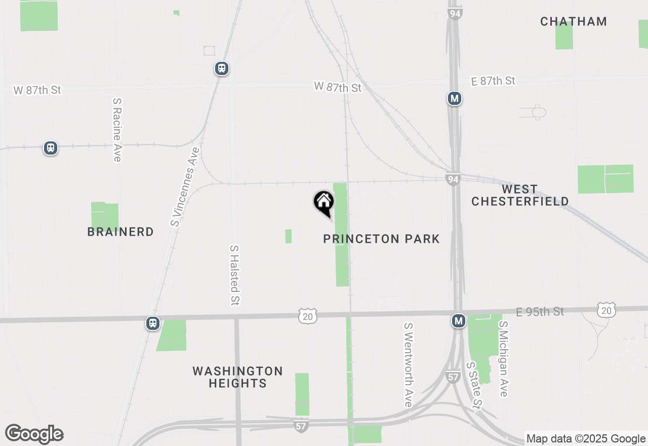 Map of 9151 S Normal Avenue, Chicago, IL 60620