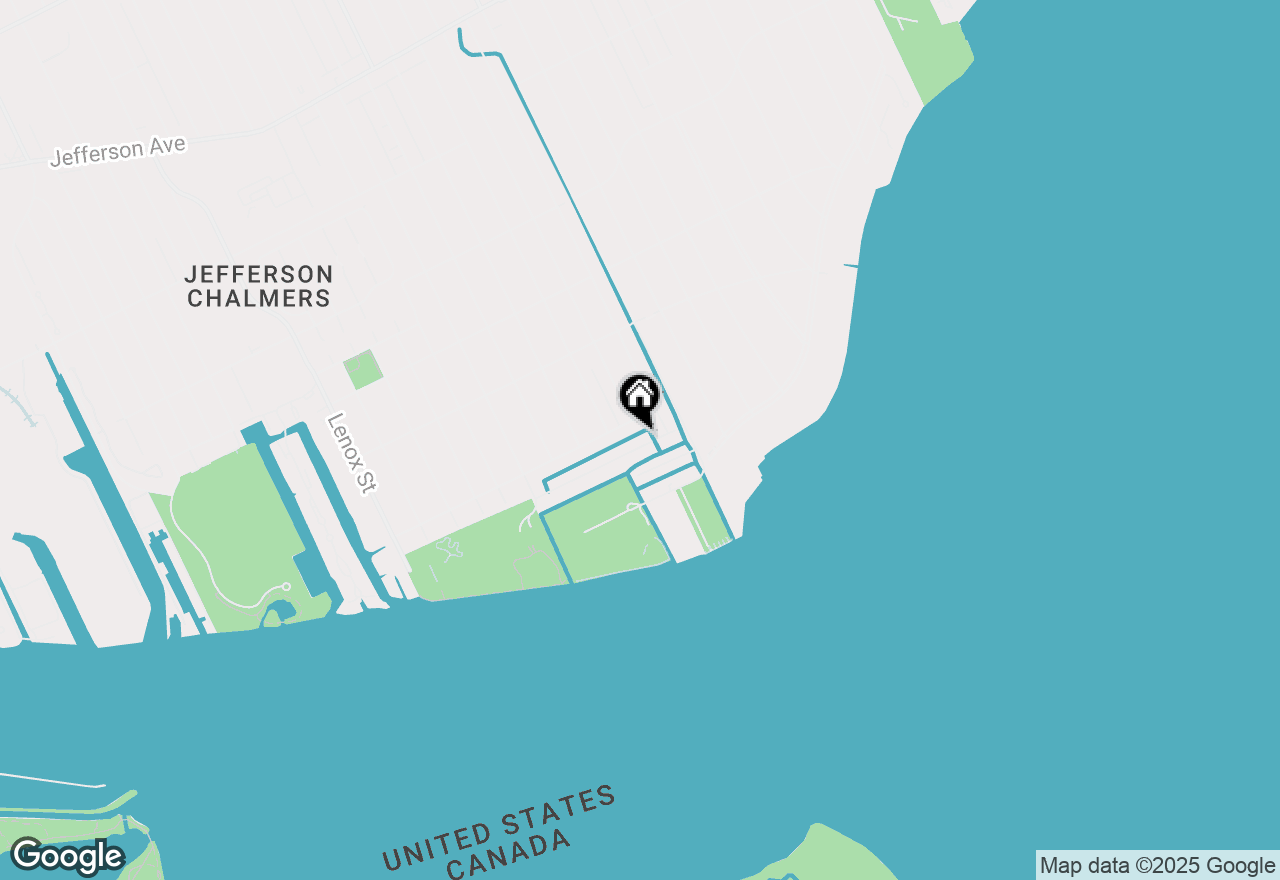 Map of 14565 Harbor Island, Detroit, MI 48215