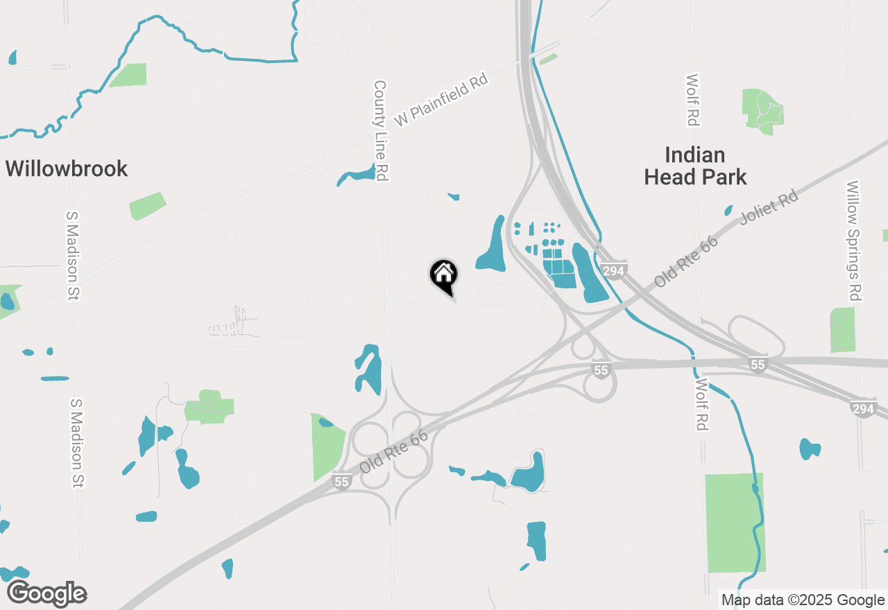 Map of 136 Carriage Way Drive #C112, Burr Ridge, IL 60527