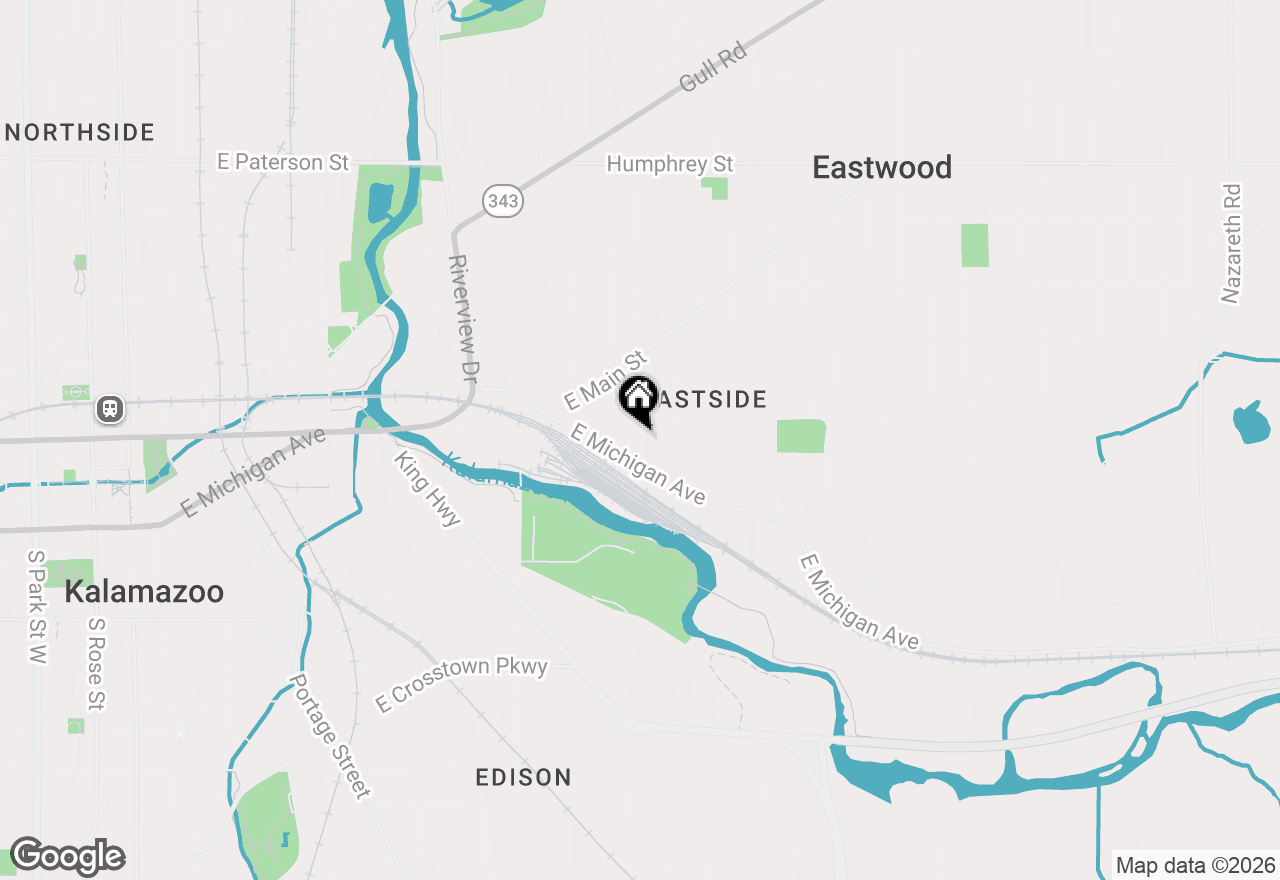 Map of 231 Foresman Avenue, Kalamazoo, MI 49048