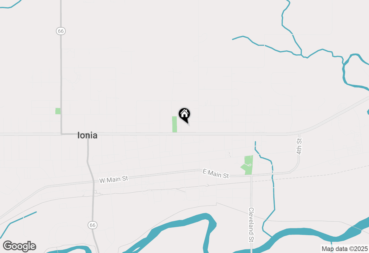 Map of 526 N Jackson Street, Ionia, MI 48846