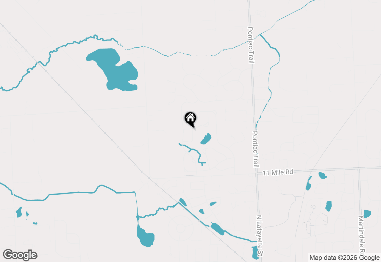 Map of 1143 Polo Drive, South Lyon, MI 48178