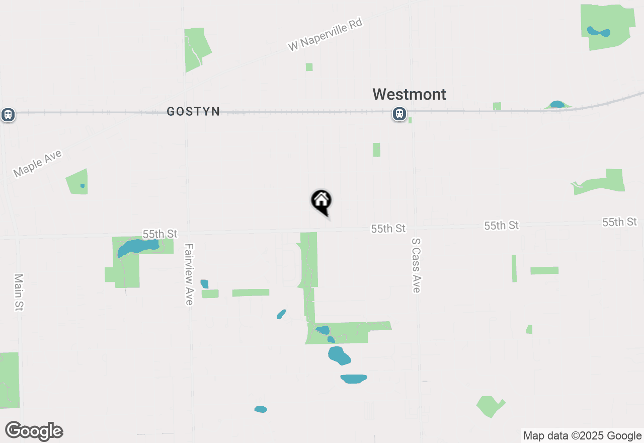 Map of 331 S Park Street, Westmont, IL 60559