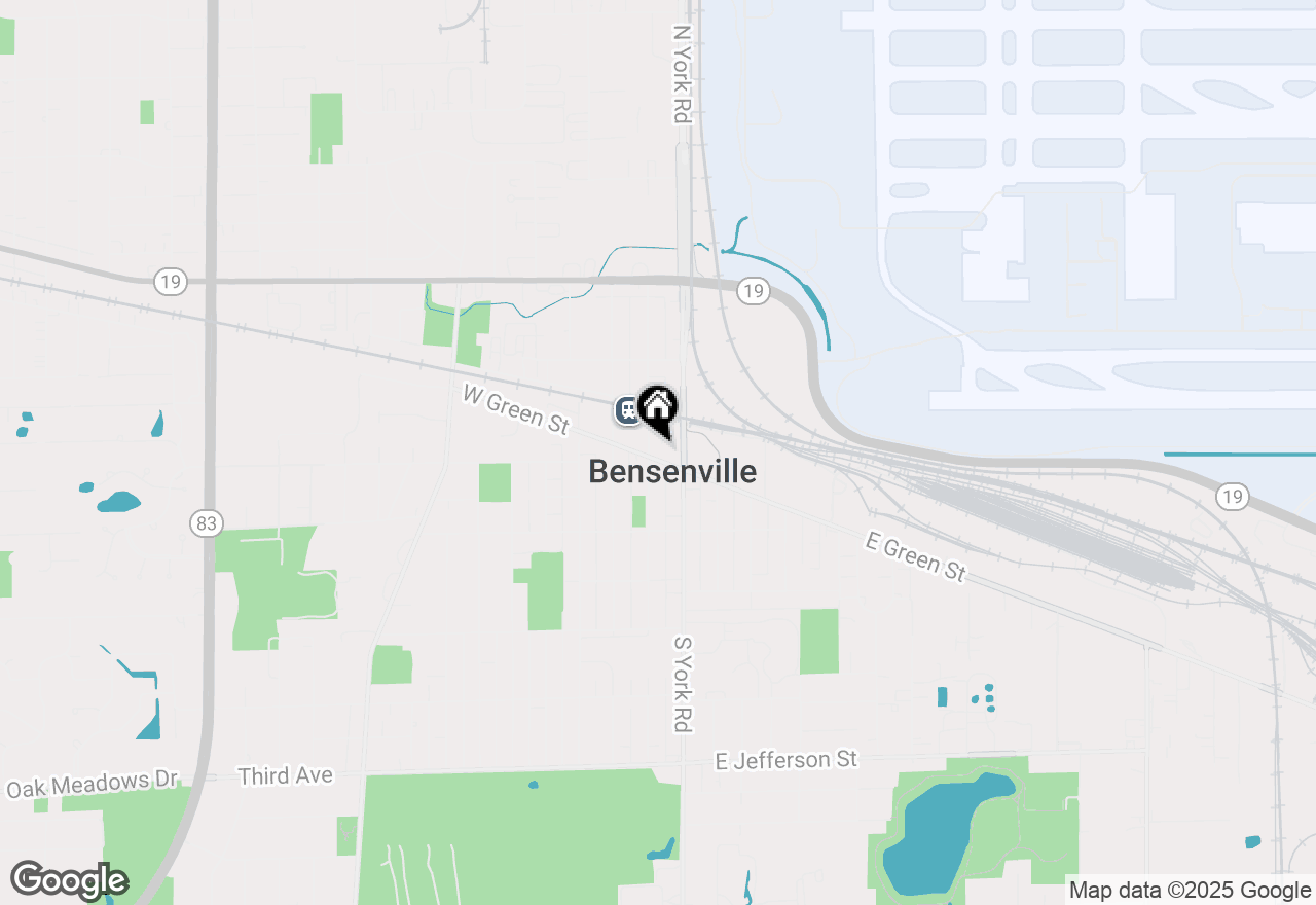 Map of 11 W Green Street #202, Bensenville, IL 60106