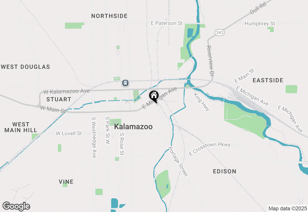 Map of 350 E Michigan Avenue #135, Kalamazoo, MI 49007