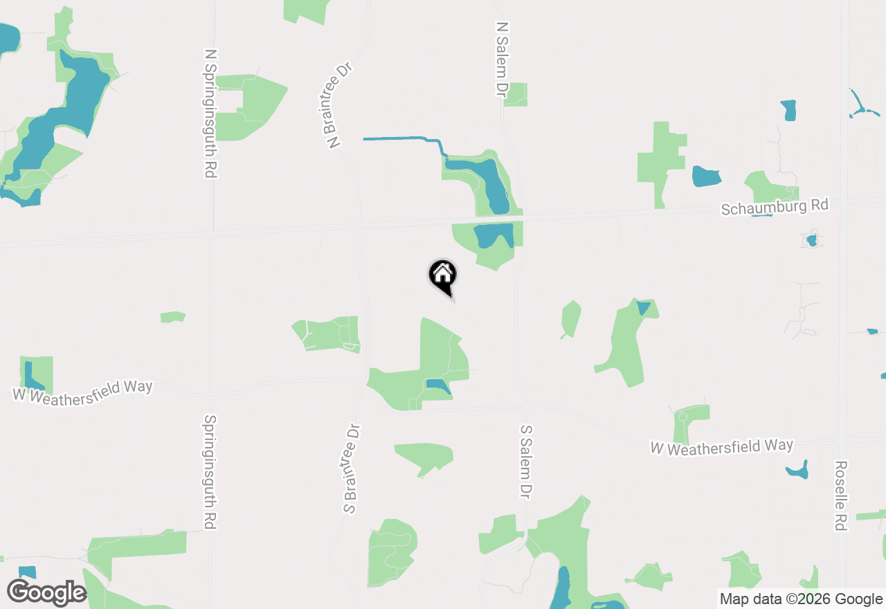 Map of 1005 Carlton Lane, Schaumburg, IL 60193