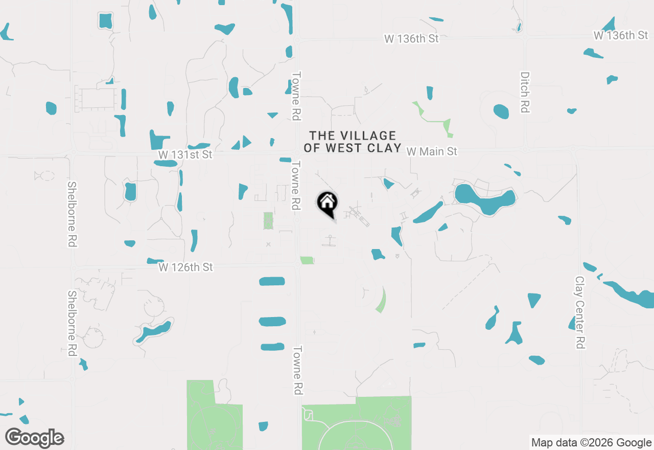 Map of 2263 Glebe Street, Carmel, IN 46032