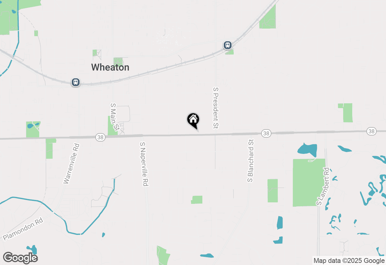Map of 721 E Roosevelt Road, Wheaton, IL 60187