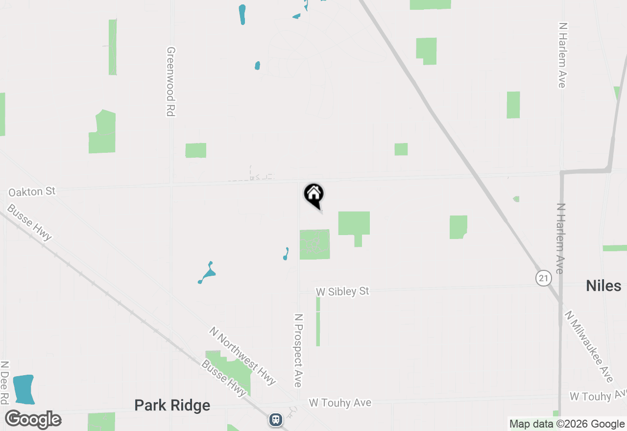 Map of 389 Michael John Drive, Park Ridge, IL 60068