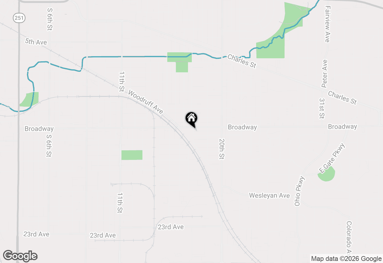 Map of 1509 18th Street, Rockford, IL 61104
