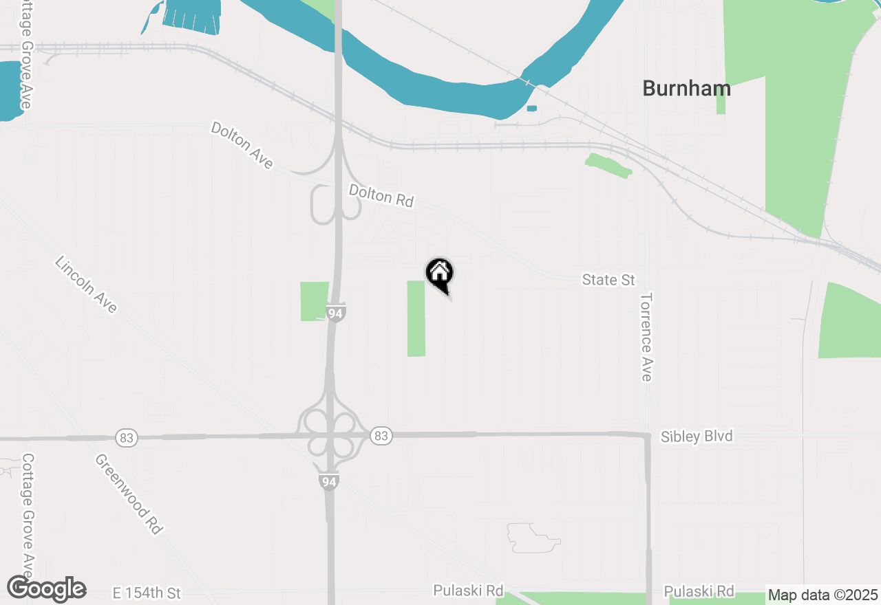 Map of 295 Chappel Avenue, Calumet City, IL 60409