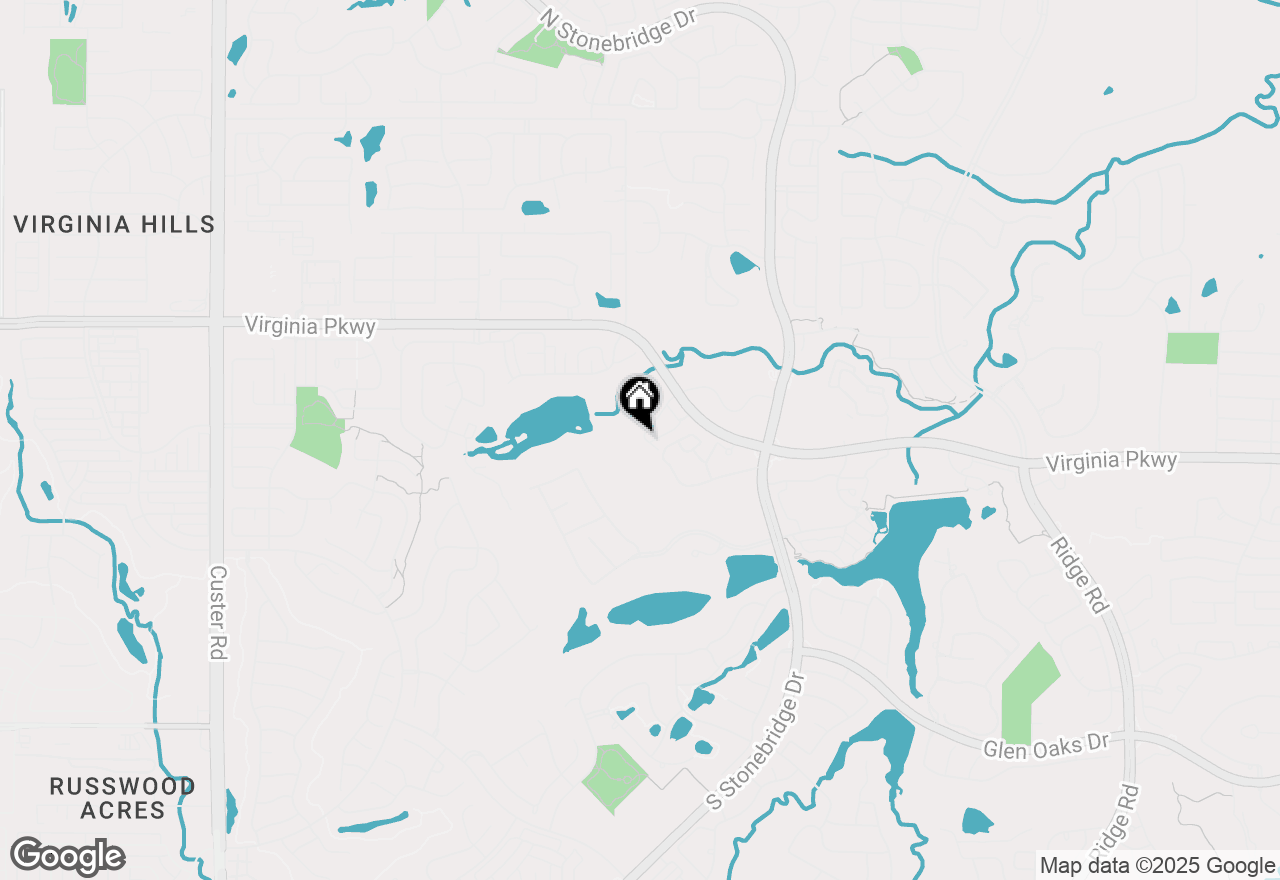 Map of 504 Mozart Way, Mckinney, TX 75072