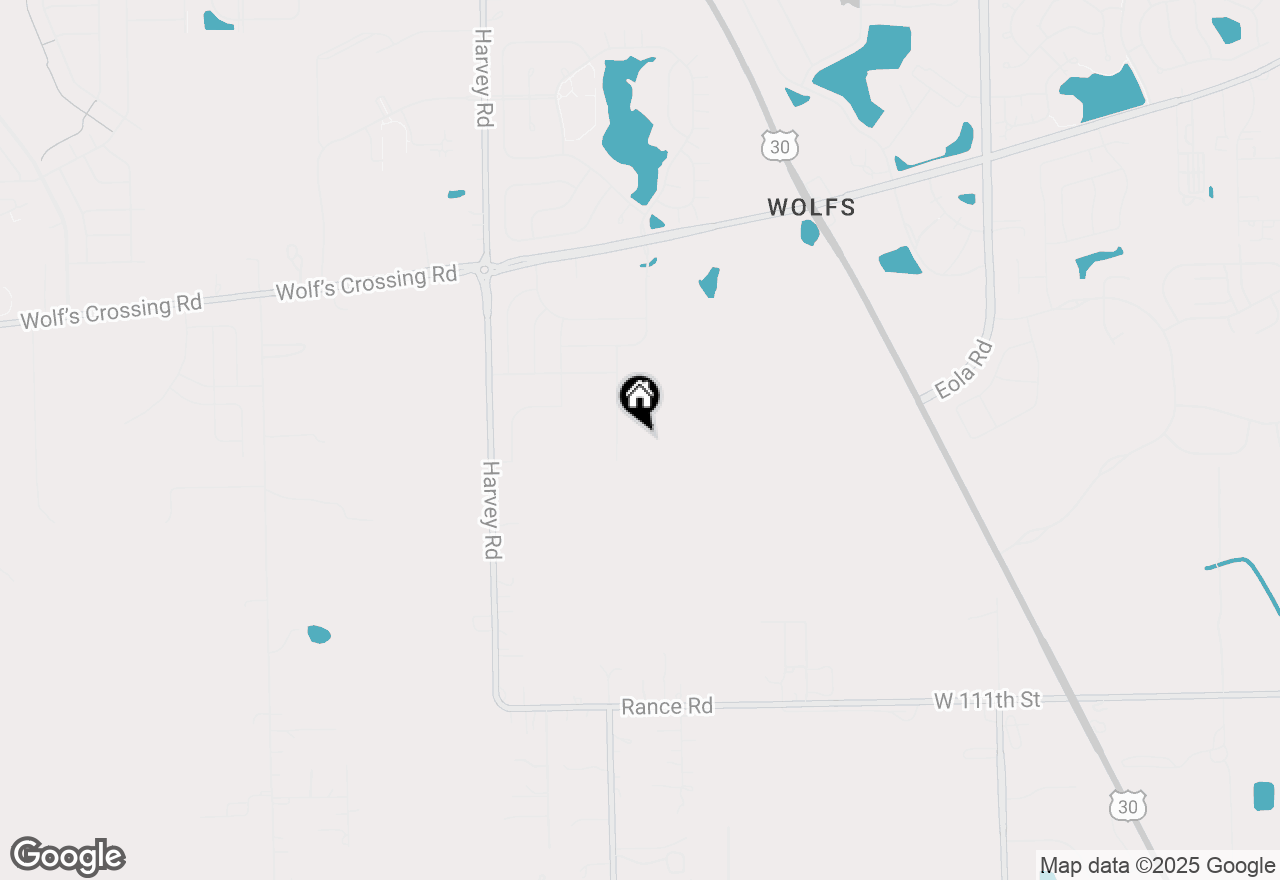 Map of 242 Cooney Way, Oswego, IL 60543