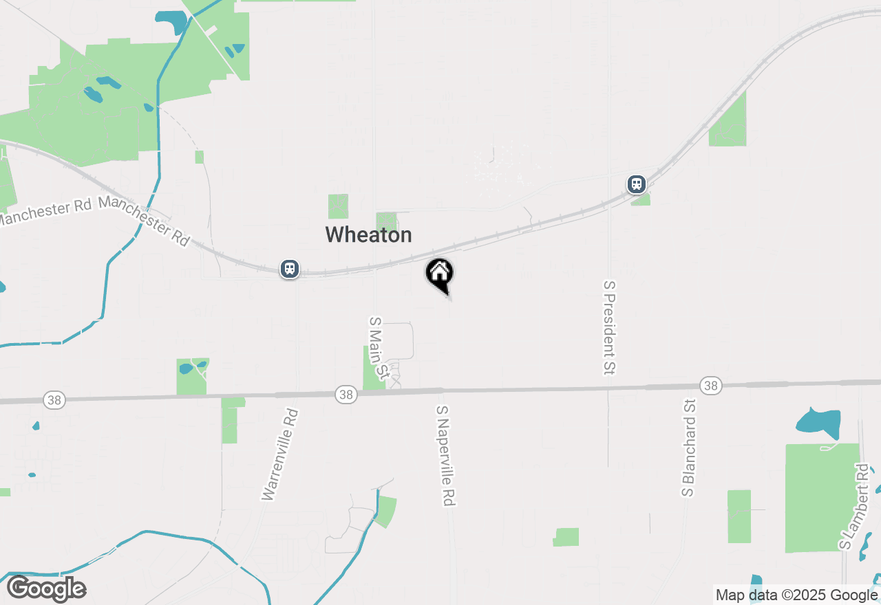 Map of 305 S Naperville Road, Wheaton, IL 60187