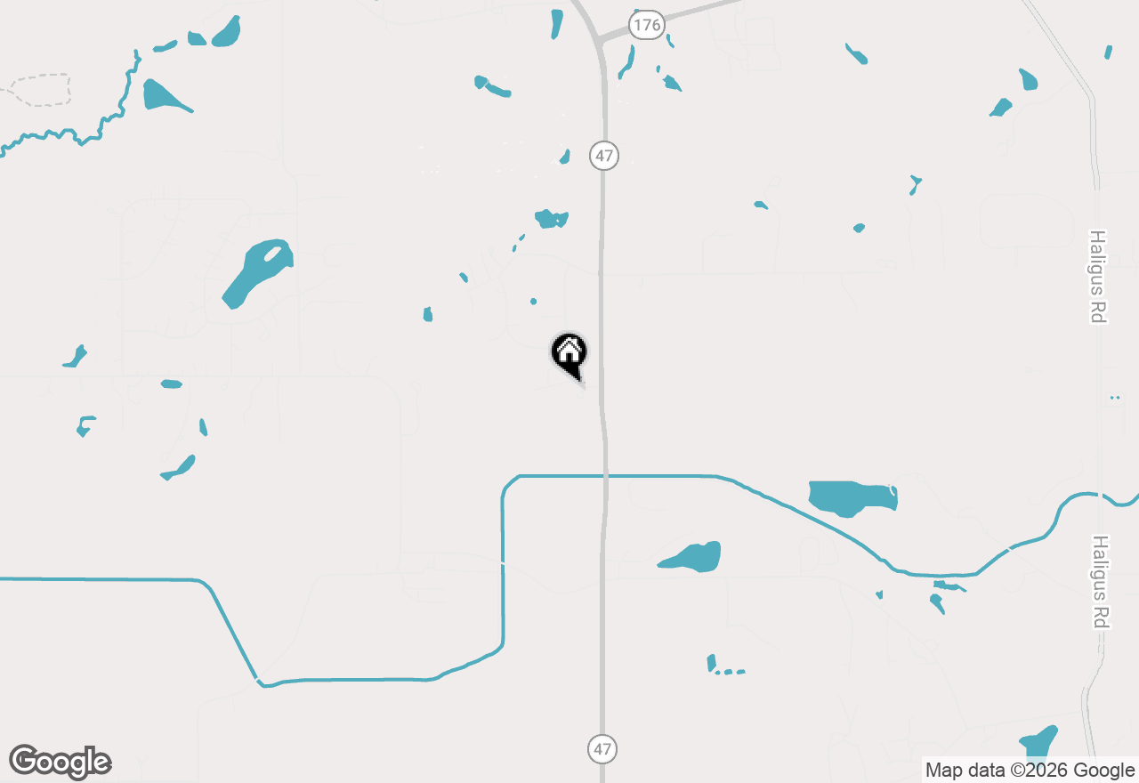 Map of 11617 Hawthorne Way, Huntley, IL 60142