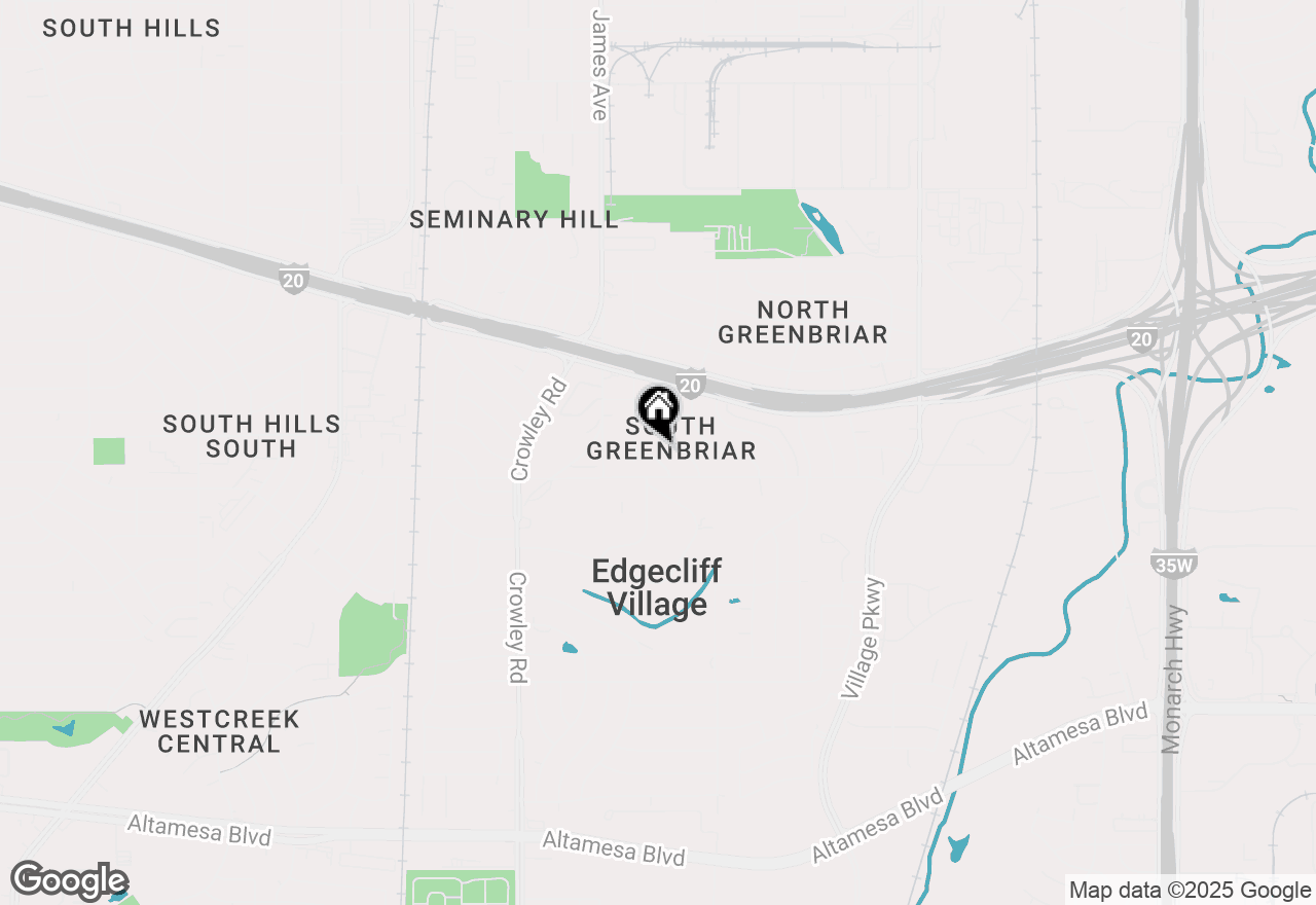 Map of 1520 Barcus Circle, Fort Worth, TX 76134