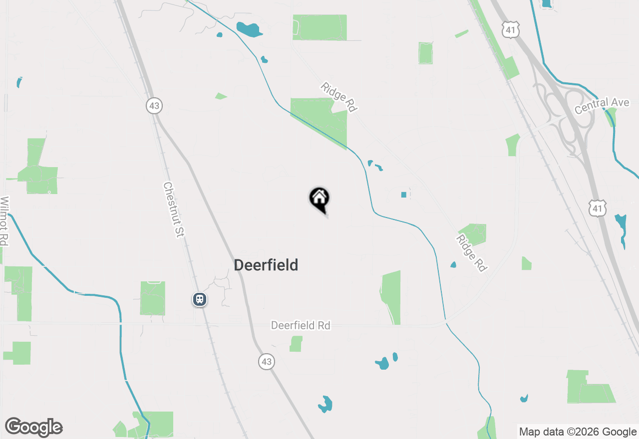 Map of 1148 Kenton Road, Deerfield, IL 60015