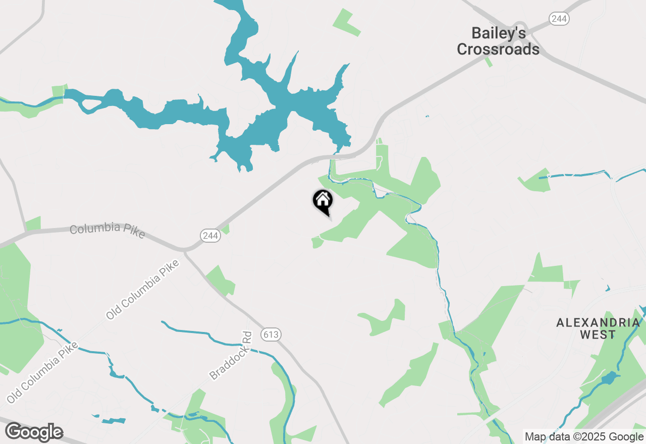Map of 6228 Parkhill Drive #BASEMENT, Alexandria, VA 22312