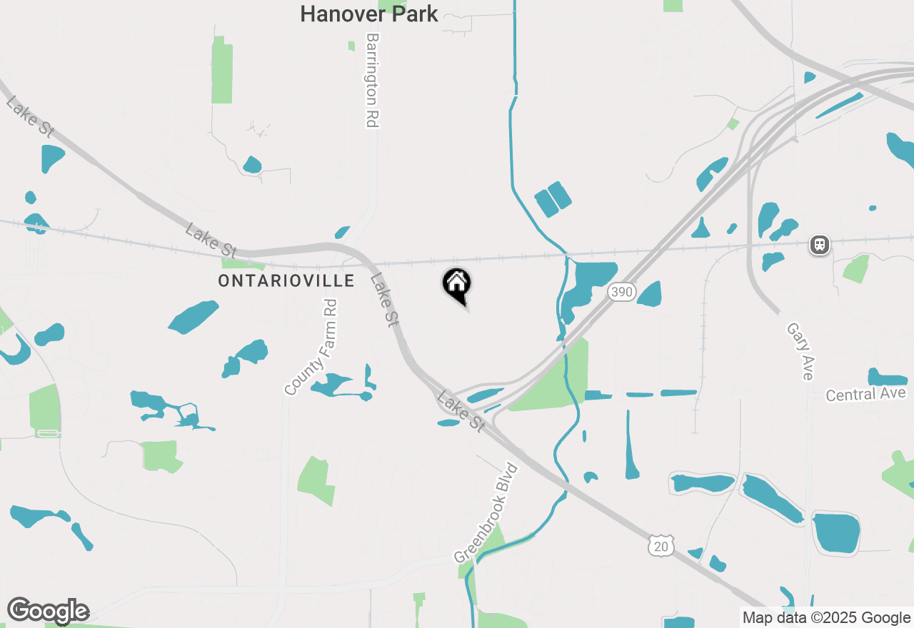 Map of 6129 Kit Carson Drive #6129, Hanover Park, IL 60133