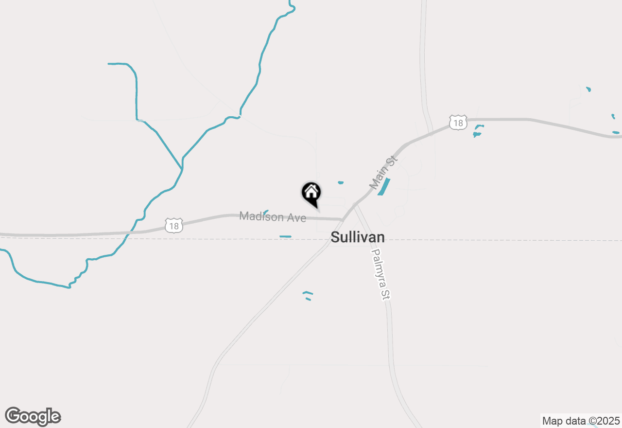 Map of 623 Bakertown Dr, Sullivan, WI 53178