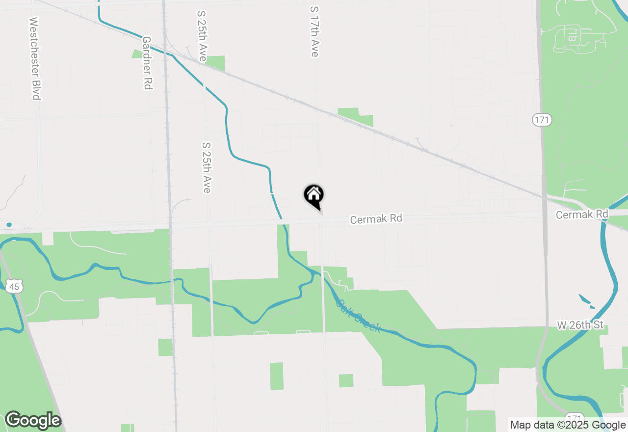 Map of 9200 Cermak Road, Broadview, IL 60155