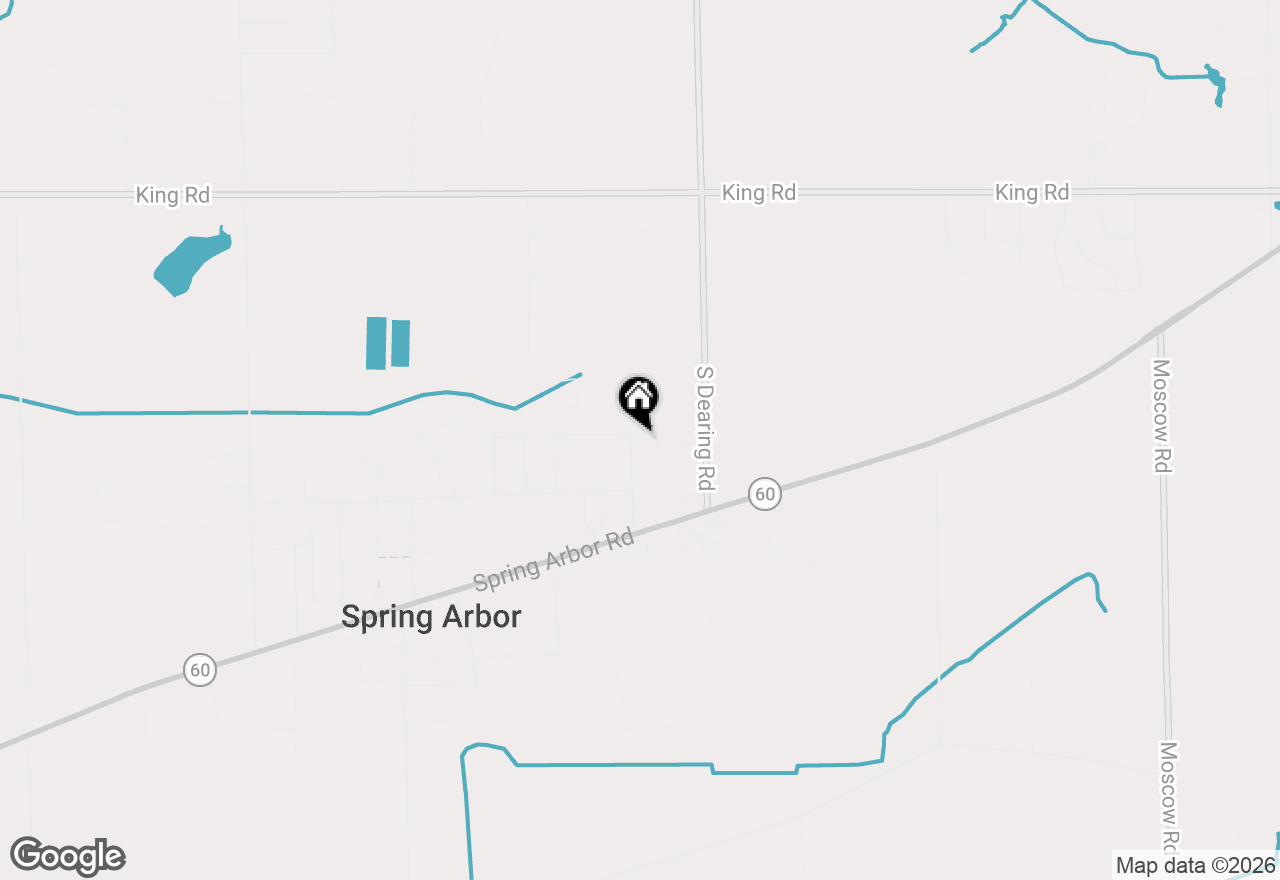 Map of 415 Richard Street, Spring Arbor, MI 49283