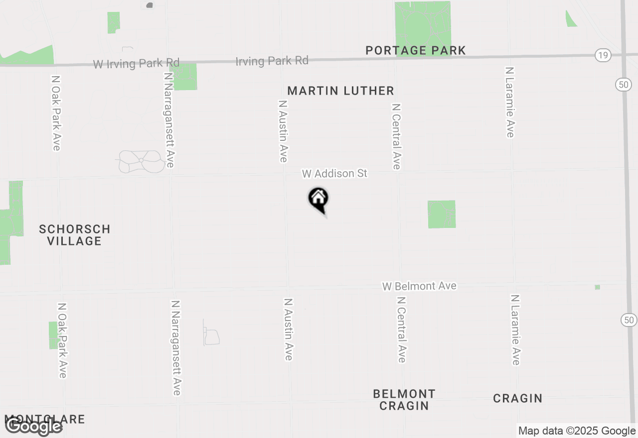 Map of 5853 W Newport Avenue, Chicago, IL 60634