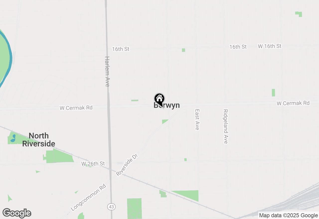 Map of 2212 Grove Avenue, Berwyn, IL 60402