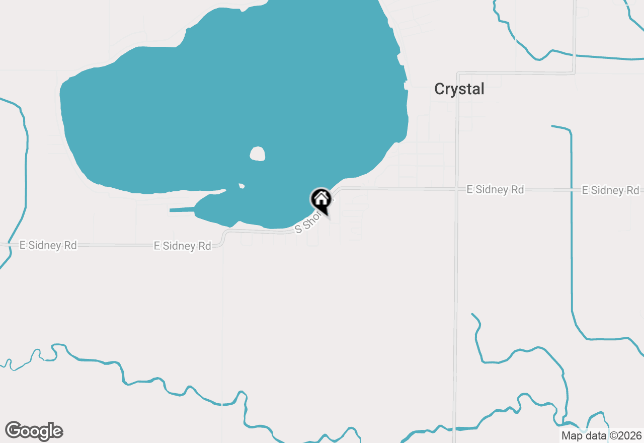 Map of 2625 Lansing Street, Crystal, MI 48818