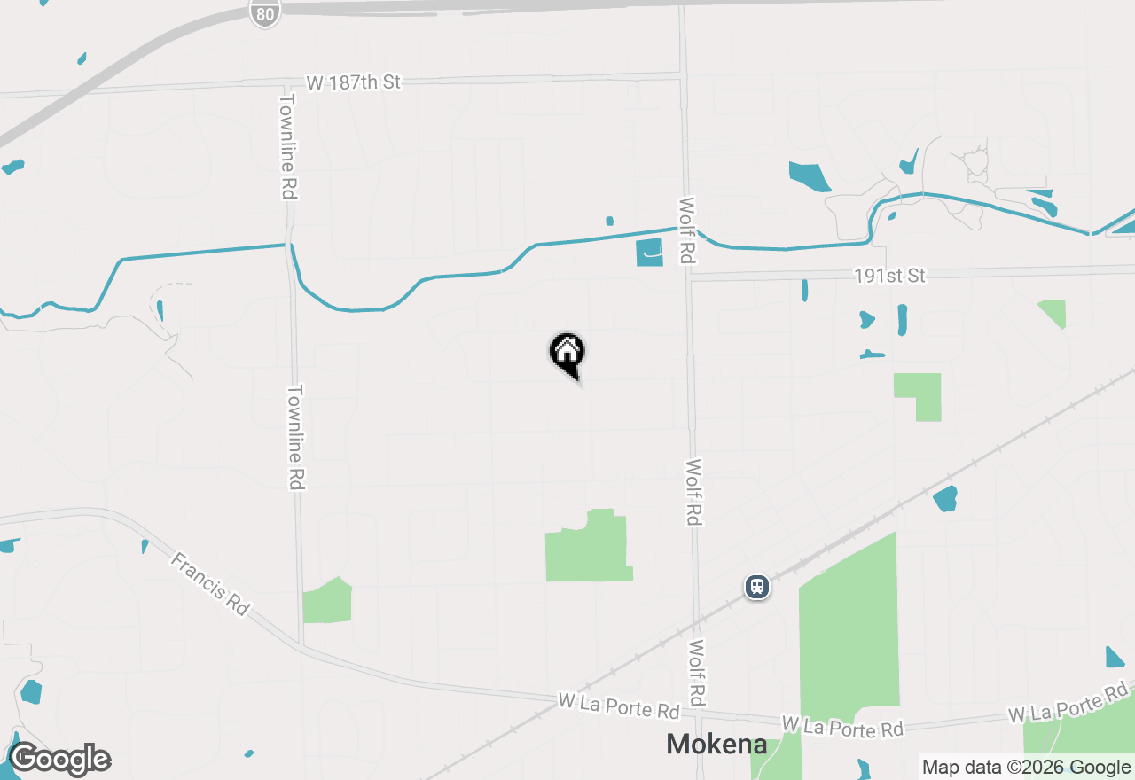 Map of 11435 193rd Street, Mokena, IL 60448