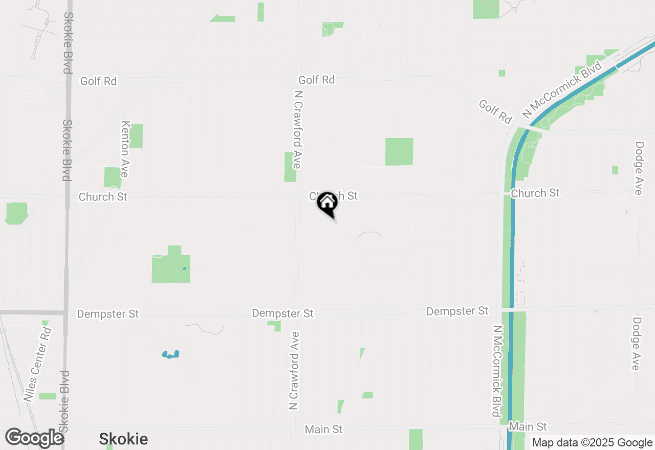 Map of 9101 Sleeping Bear Road, Skokie, IL 60076