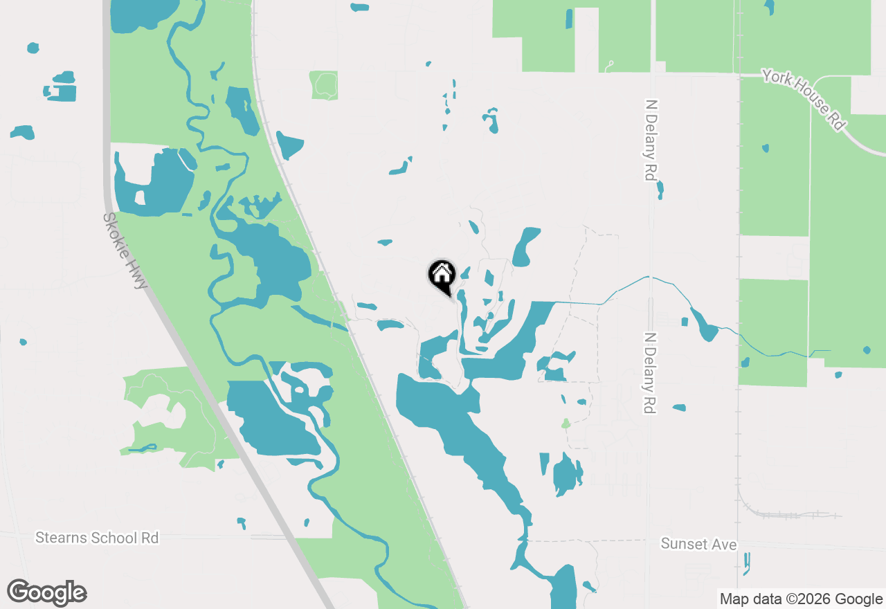 Map of 2595 N Augusta Drive, Wadsworth, IL 60083