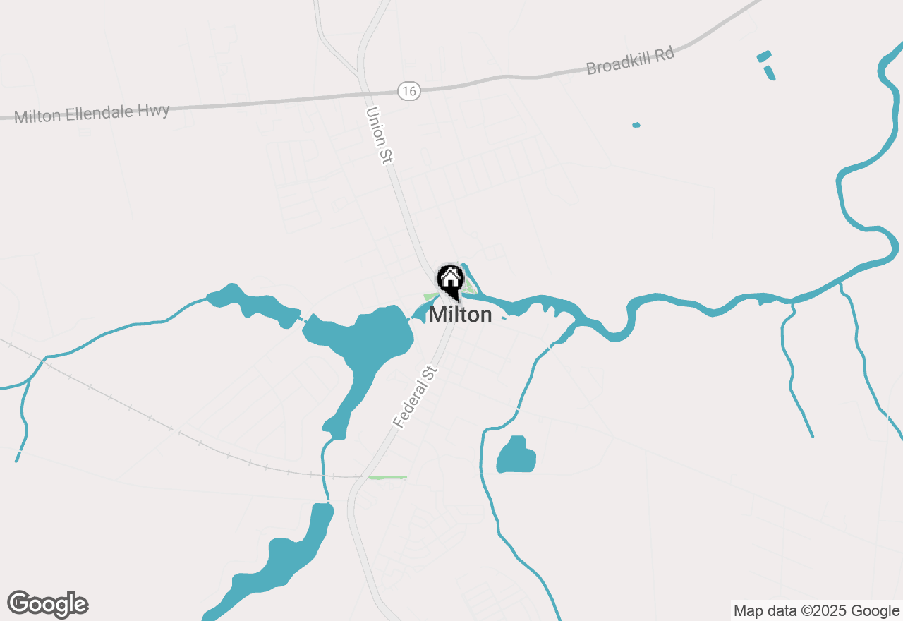 Map of 106 Union Street, Milton, DE 19968