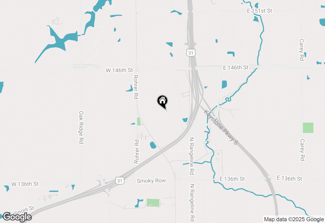 Map of 429 Thornberry Drive, Carmel, IN 46032