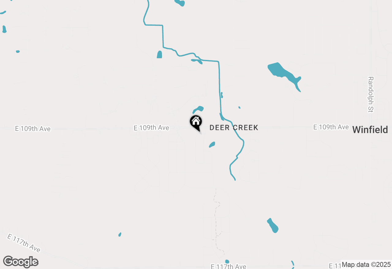 Map of 10910 Charles Drive, Winfield, IN 46307