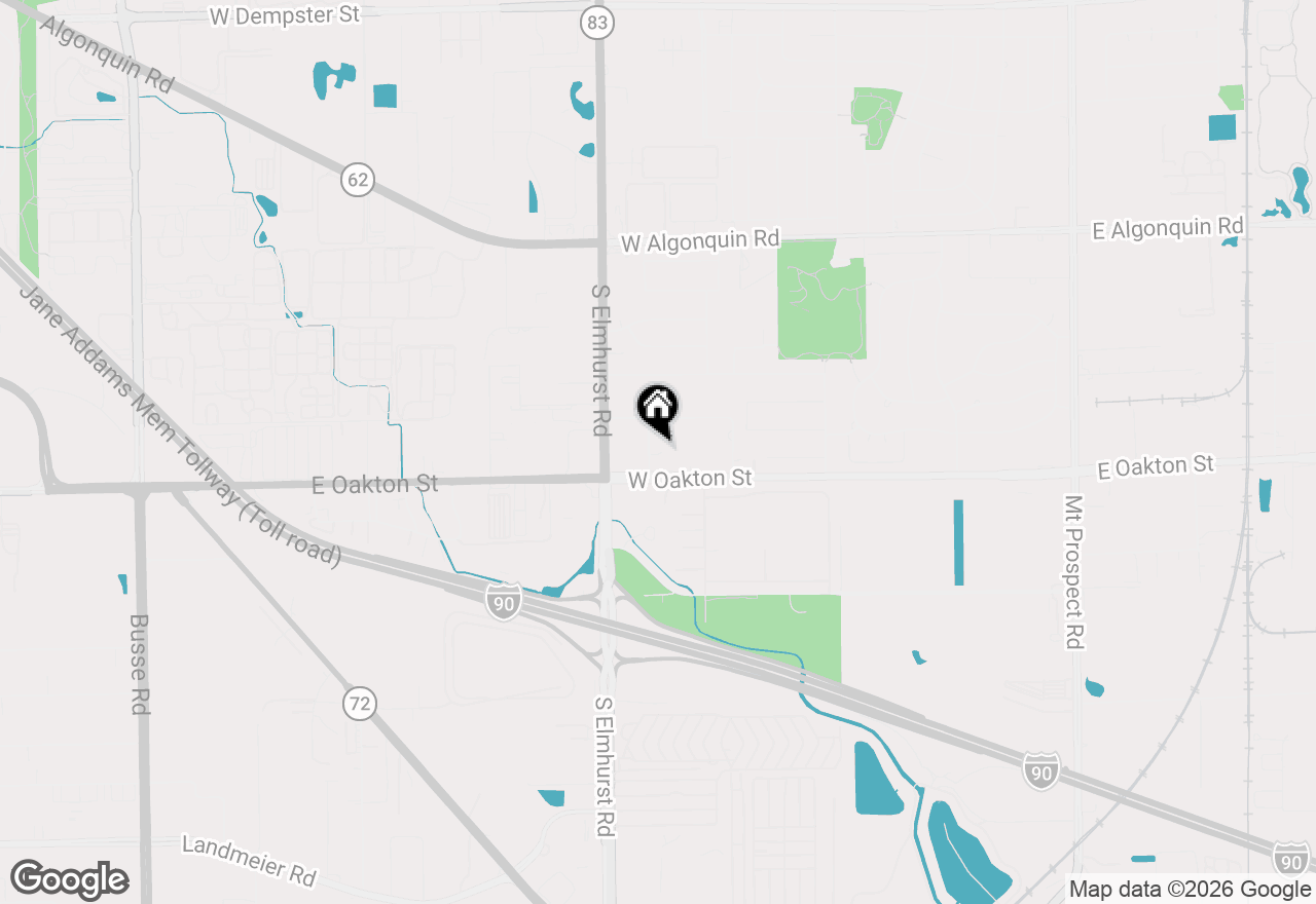 Map of 1607 Short Terrace, Des Plaines, IL 60018