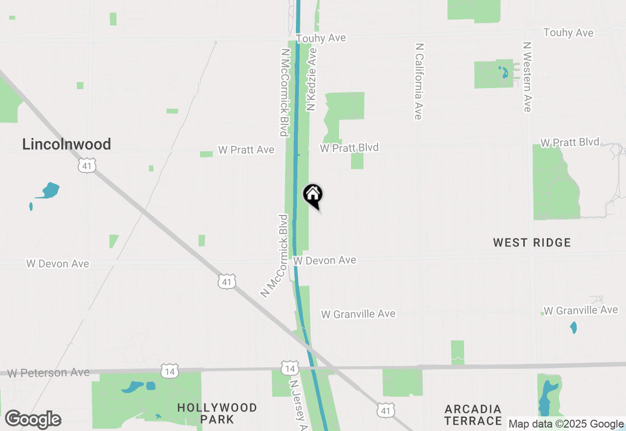 Map of 6535 N Kedzie Avenue, Chicago, IL 60645