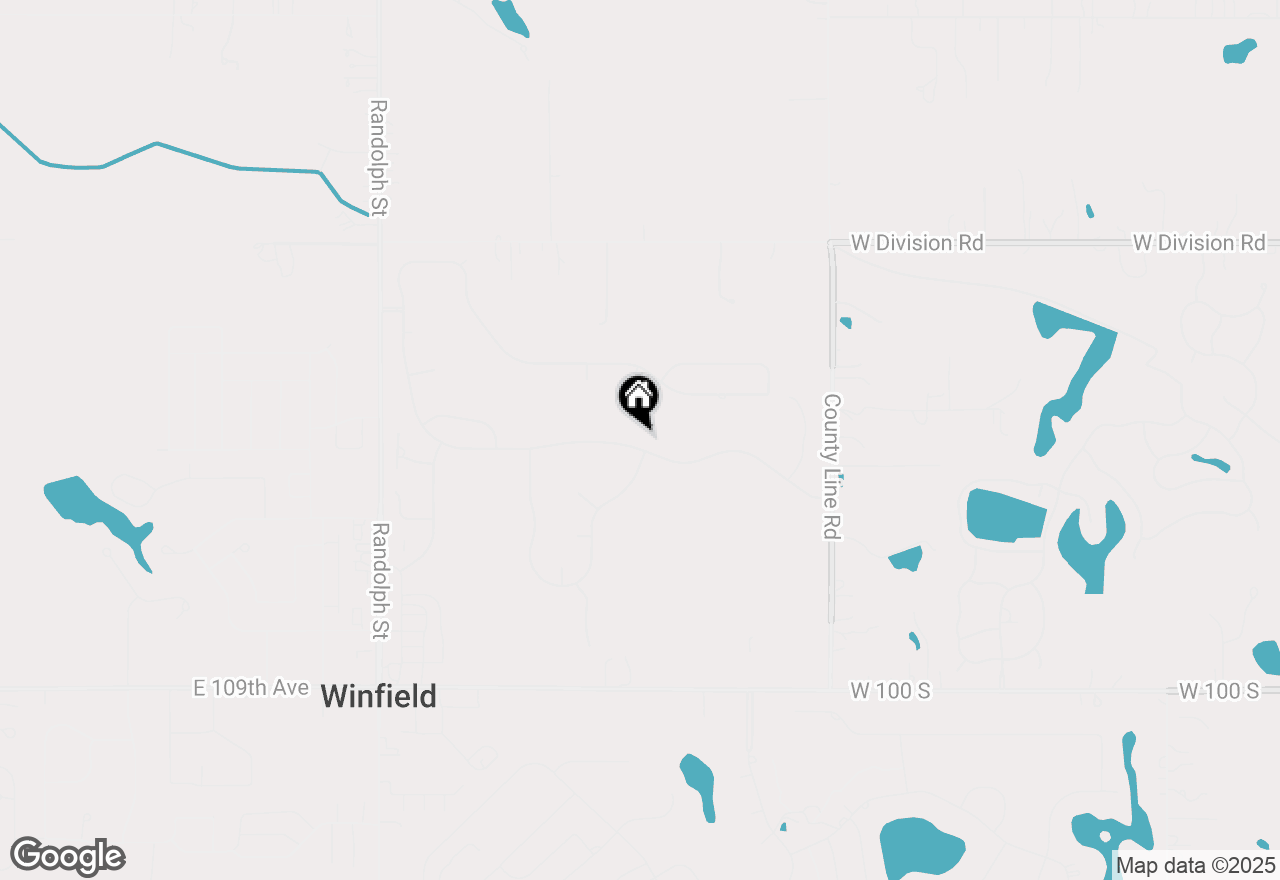 Map of 8910 Doubletree Drive S, Crown Point, IN 46307