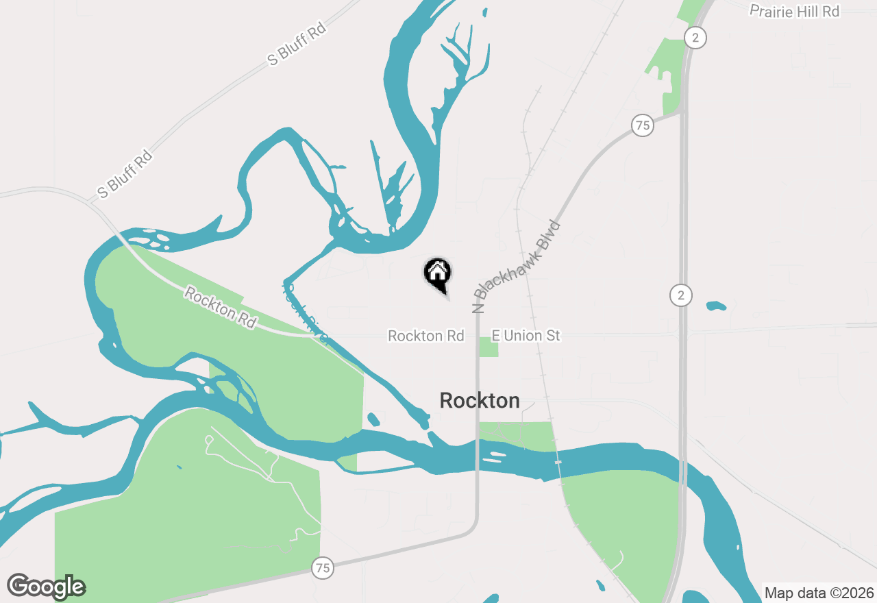 Map of 217 W Franklin Street, Rockton, IL 61072