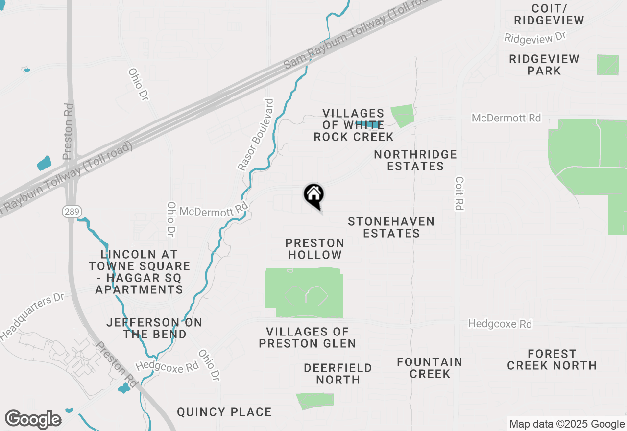 Map of 8504 Forest Highlands Drive, Plano, TX 75024