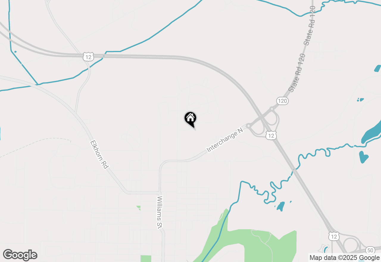 Map of 580 S Stone Ridge Dr, Lake Geneva, WI 53147