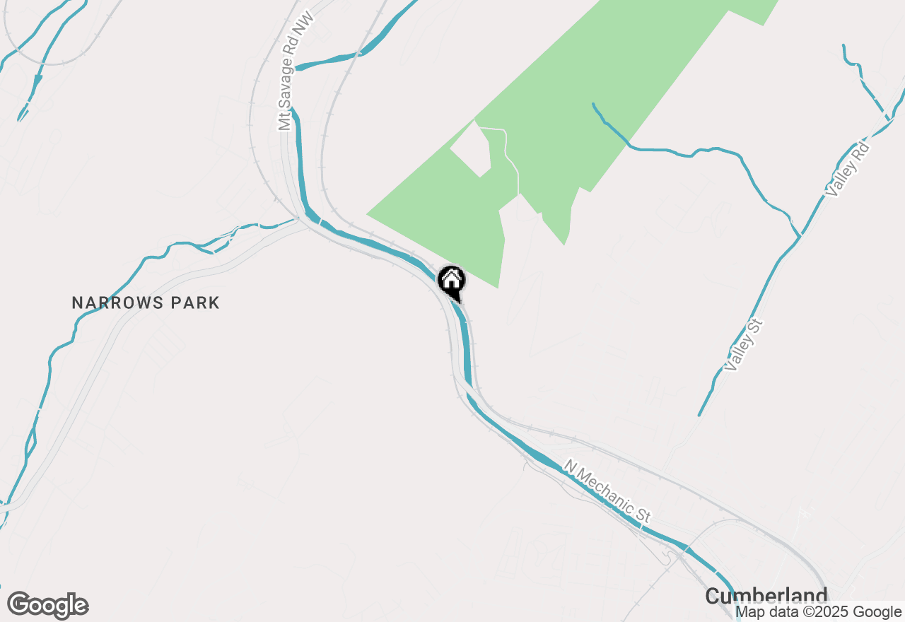 Map of 10325 National Highway, Cumberland, MD 21502