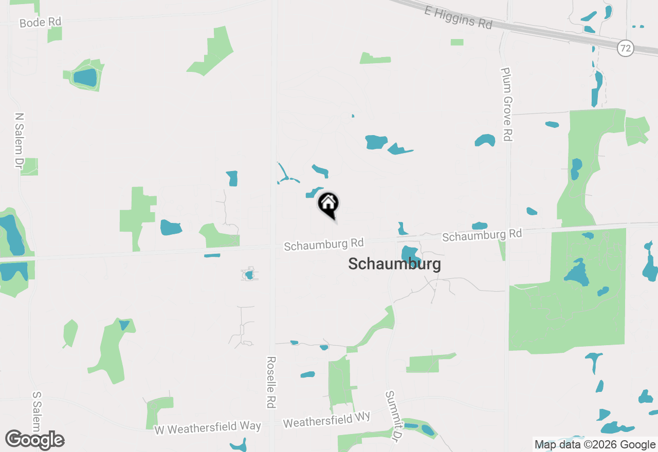 Map of (Address confidential), Schaumburg, Illinois 60194