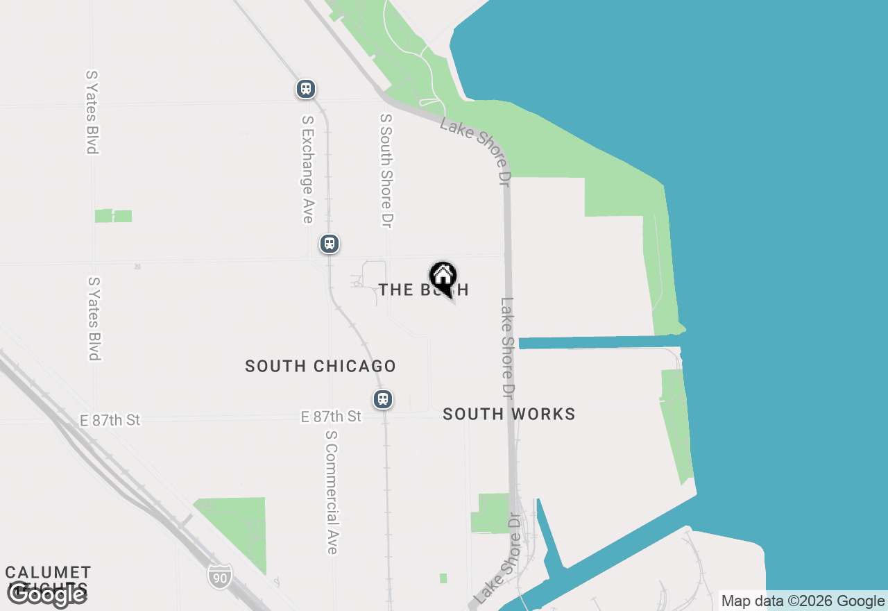 Map of 8414 S Buffalo Avenue, Chicago, IL 60617